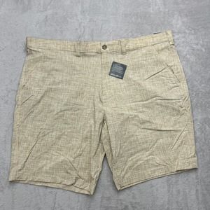 Eddie Bauer Travex Shorts Mens 44 Brown Horizon Guide Chino Hiking Outdoor